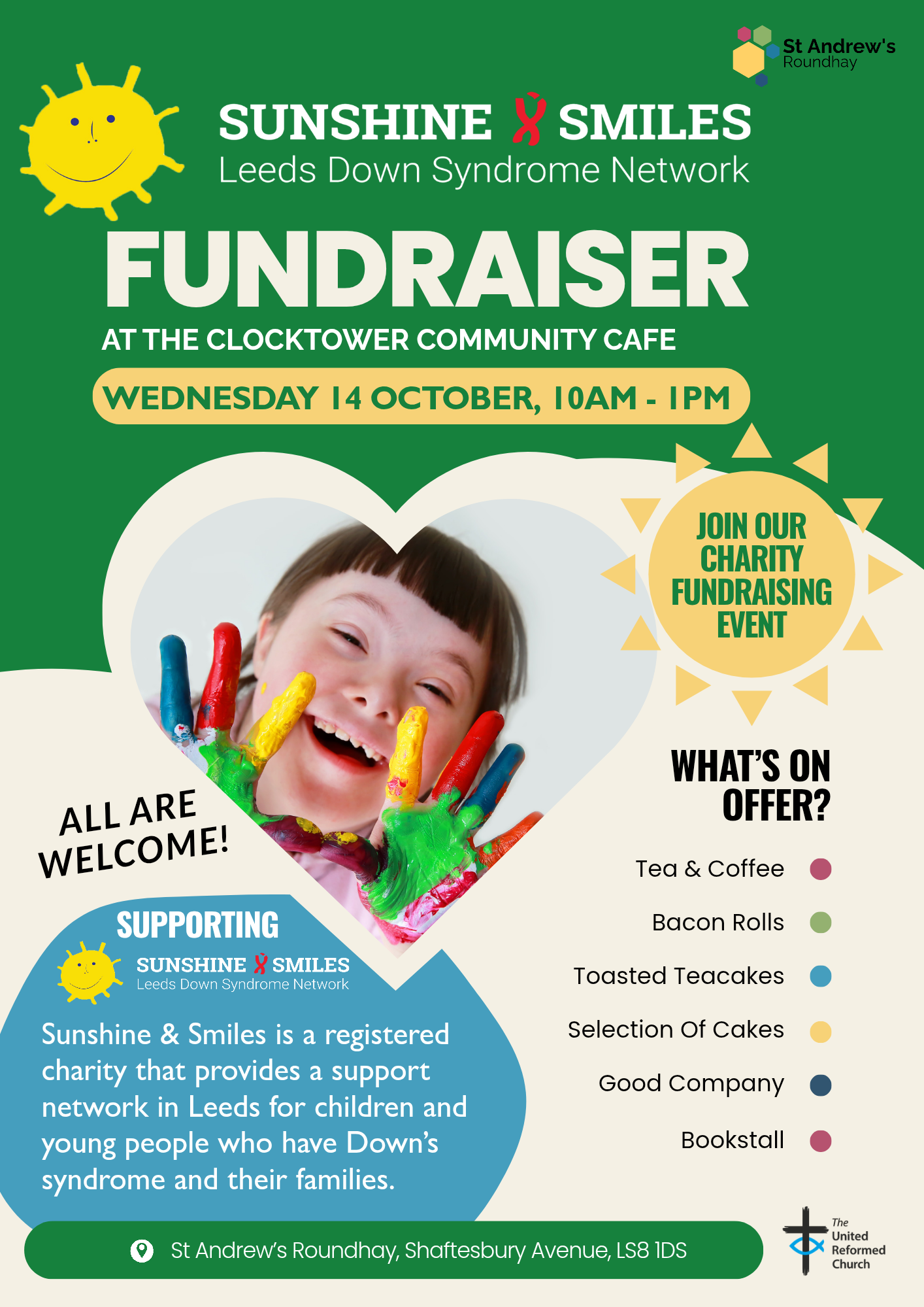 Sunshine & Smiles Fundraising Flyer V2
