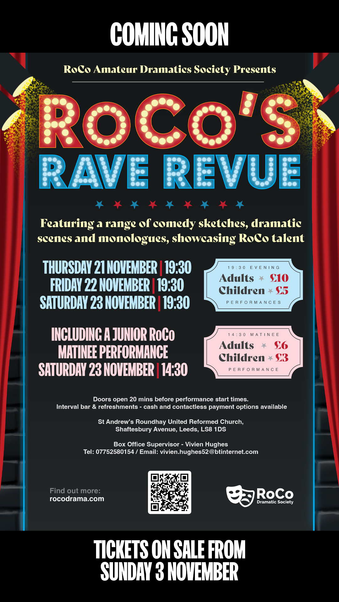 St Andrews Monitor Roco Rave Revue